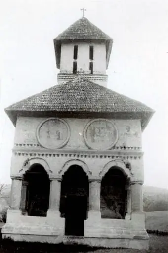 Biserica (monument istoric) din satul Scoica, comuna Andreești, județul Gorj (1990), by Paul Teodor Pleșa