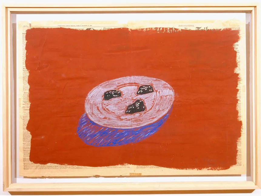 Untitled, by Paul Thek, acrylic, 1975