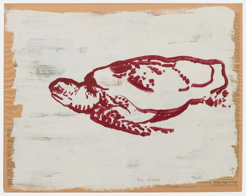 Untitled, by Paul Thek, acrylic, 1974