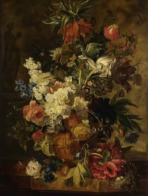 Vase with flowers
