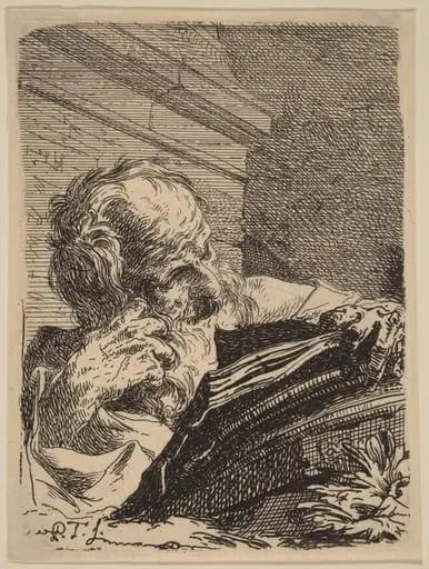 A Philosopher, by Paul Troger
