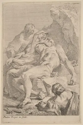 Pietà, by Paul Troger