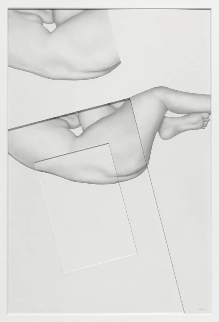 Untitled, by Paul Waldman, graphite, 1965