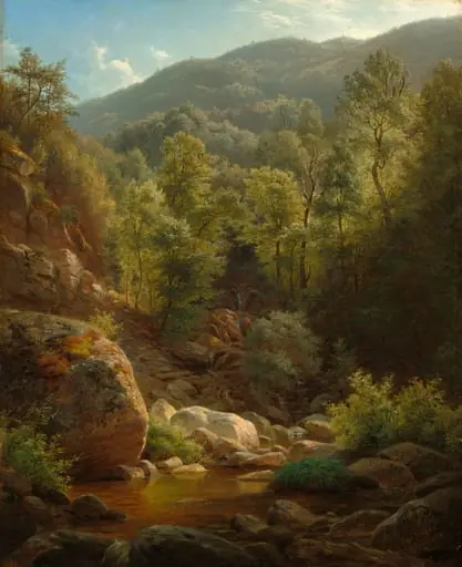Scene in the Catskills, by Paul Weber