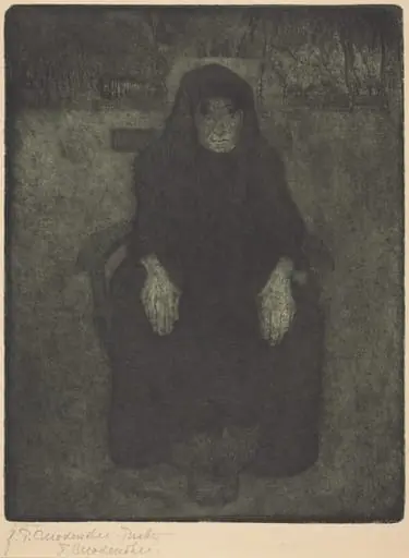 Old Woman, by Paula Modersohn-Becker