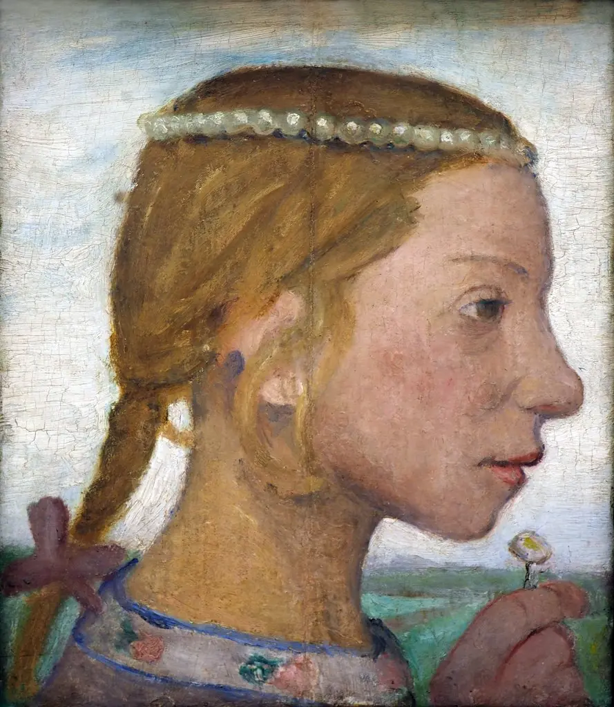 Young Girl, by Paula Modersohn-Becker