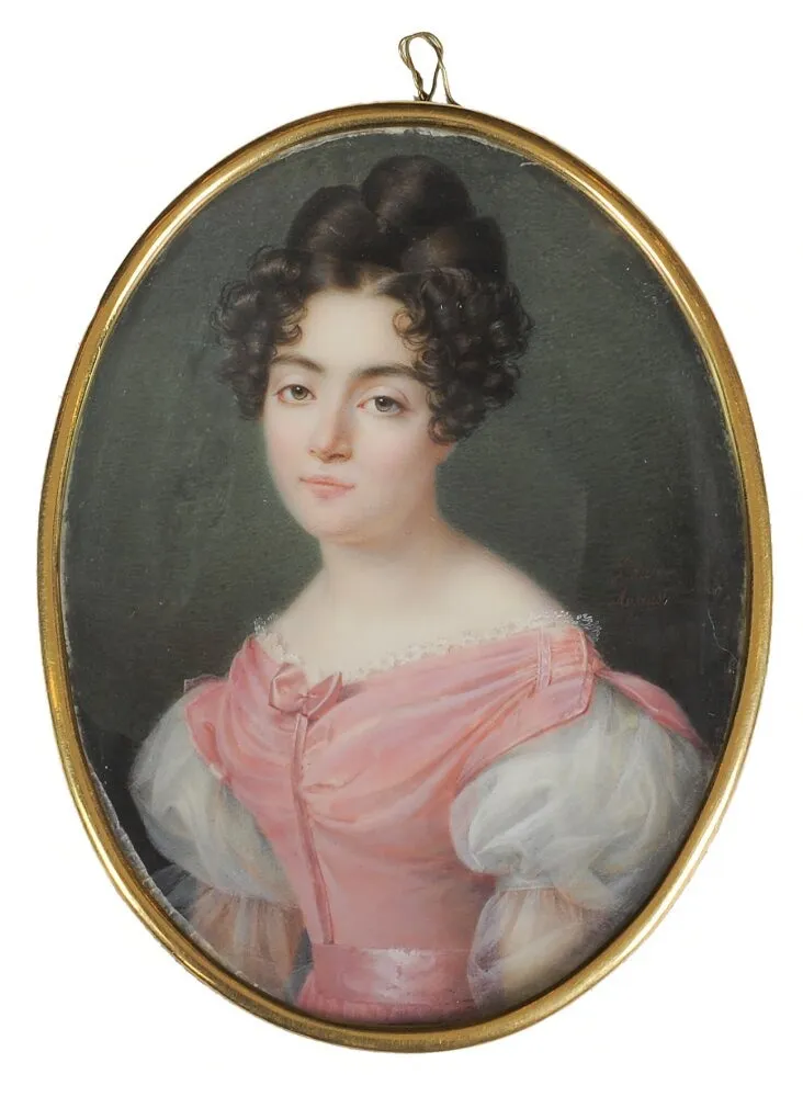 Unknown woman, by Pauline Augustin, unspecified