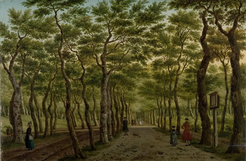 The Herepad in the Haagse Bos, by Paulus Constantijn la Fargue