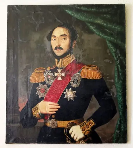 Domnitorul Gheorghe Bibescu, by Paulus Petrovitz