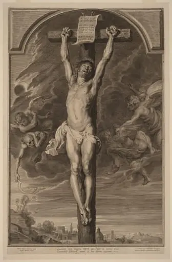Christ on the Cross, by Paulus Pontius