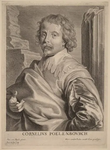 Cornelis van Poelenburgh, by Paulus Pontius