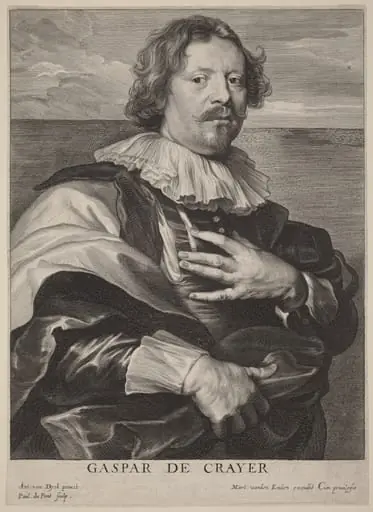 Gaspar de Crayer, by Paulus Pontius