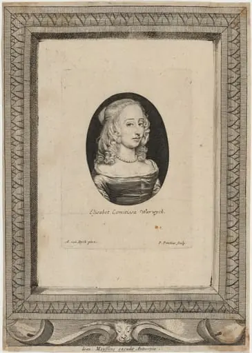 Mary Boyle, Countess of Warwick, by Paulus Pontius