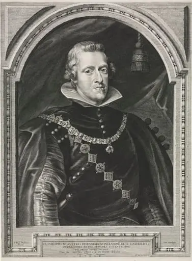 Portrait of Philip IV, by Paulus Pontius