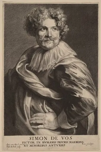 Simon de Vos, by Paulus Pontius