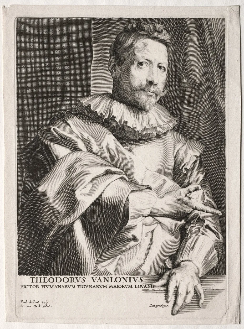 Theodoor Van Loon, by Paulus Pontius, 1632
