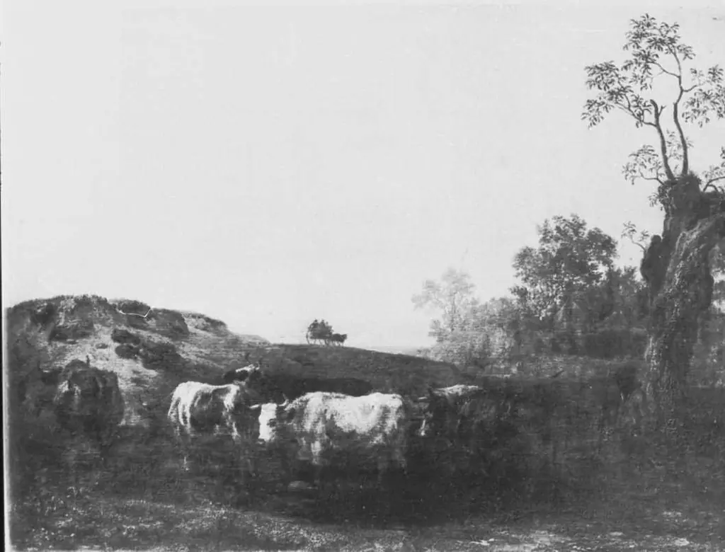 Cattle Driver with Herd, by Paulus Potter