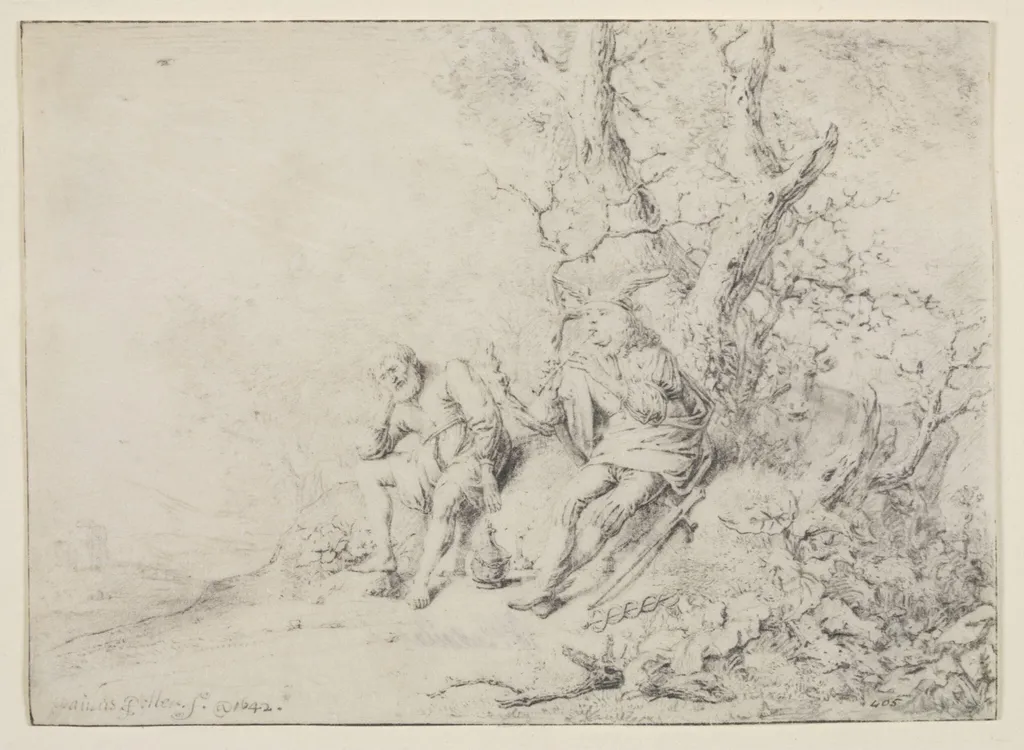 Mercury and Argus (Ovid, Metamorphoses i.668–721), by Paulus Potter, 1642