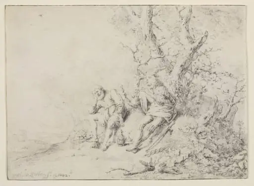 Mercury and Argus (Ovid, Metamorphoses i.668–721), by Paulus Potter