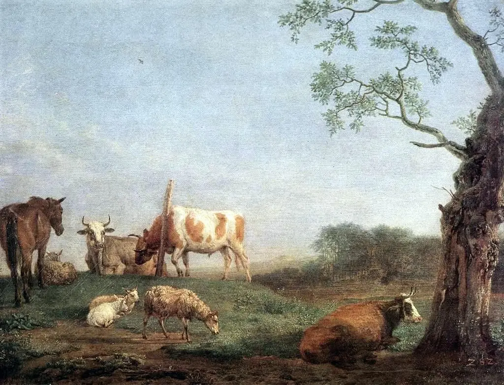Resting Herd, by Paulus Potter