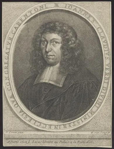 Portrait of Jean Claude [Ministre de Charenton], by [Paulus van ?], Somer