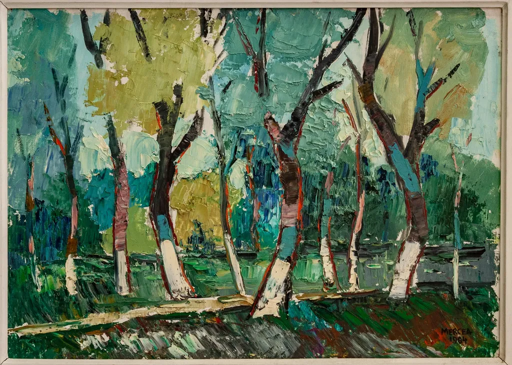 În pădure la Calica, by Pavel Mercea, unspecified