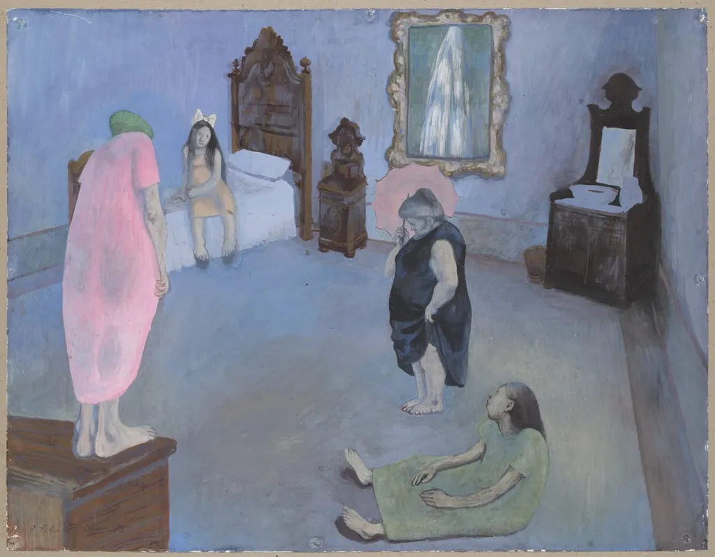 Untitled, by Pavel Tchelitchew, gouache, 1935