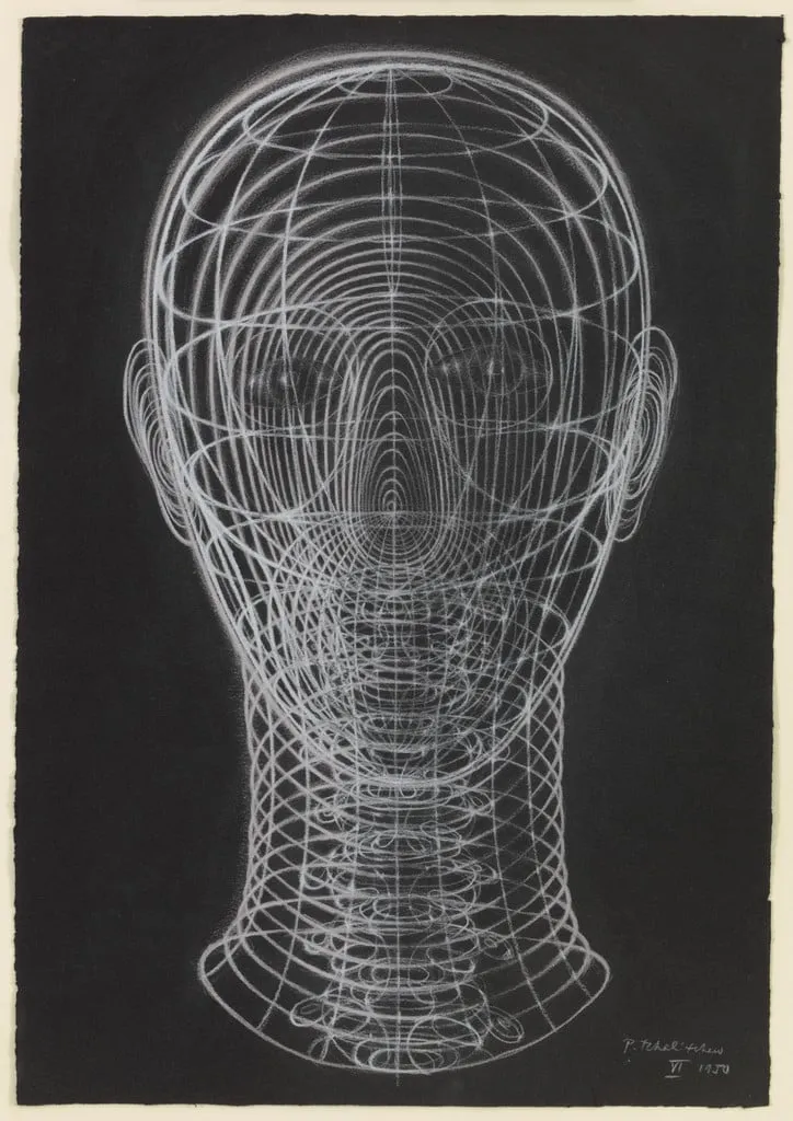 Untitled, by Pavel Tchelitchew, graphite, 1950