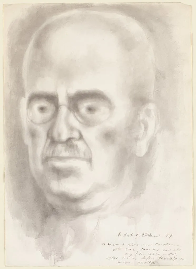 Untitled, by Pavel Tchelitchew, watercolor, 1949