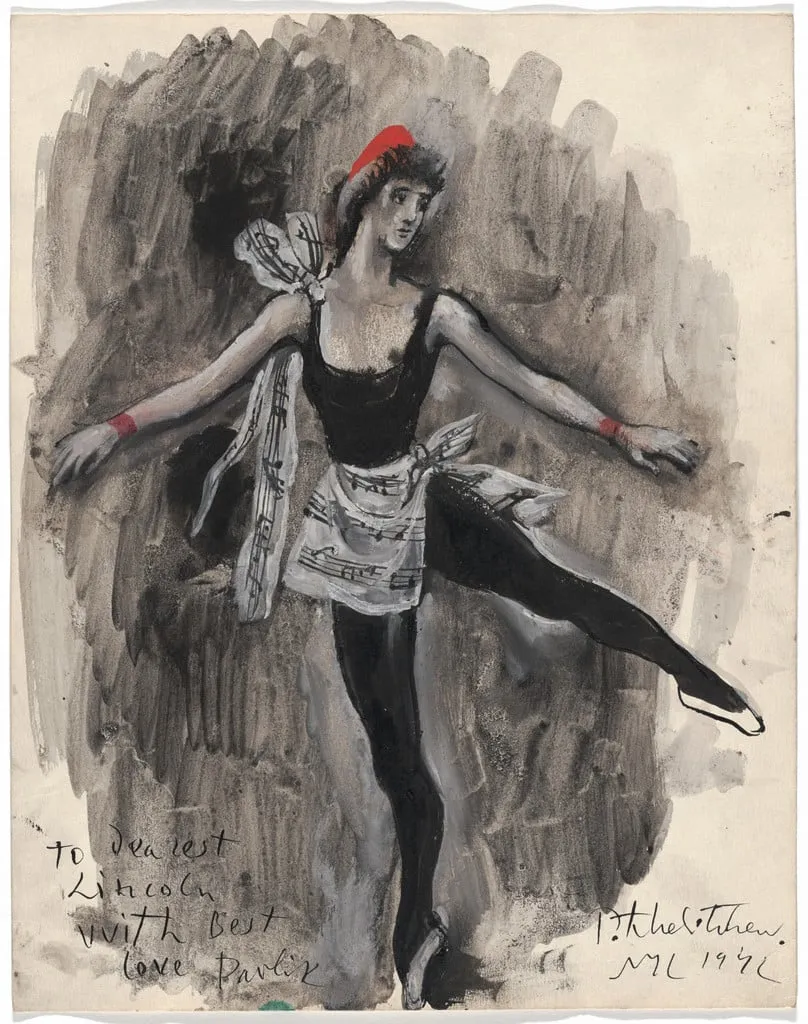 Untitled, by Pavel Tchelitchew, gouache, 1942
