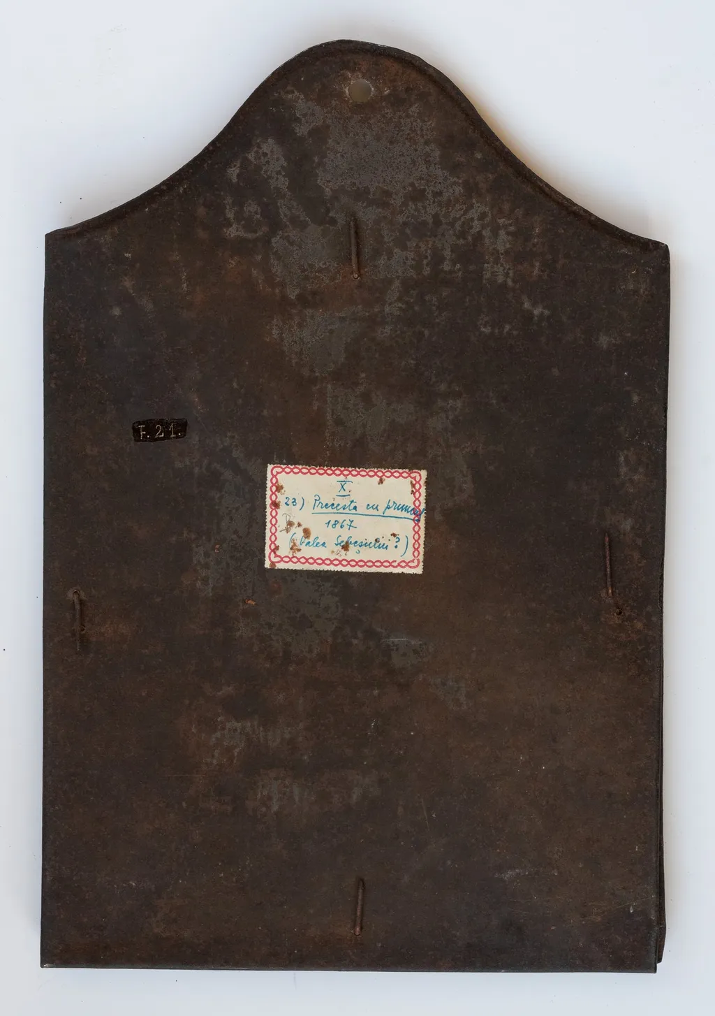 Fecioara cu Pruncul (Eleusa), by Pavel Zamfir, 1867