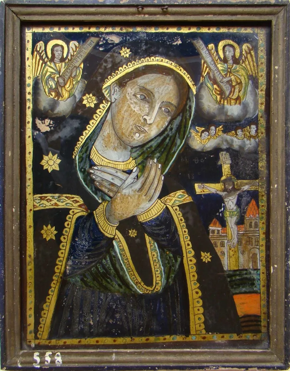 Maica Domnului îndurerată, by Pavel Zamfir, unspecified