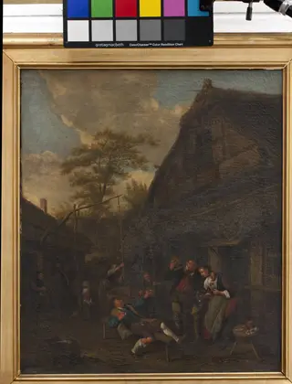 Peasants outside an Inn