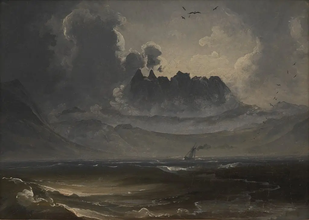 The Mountain Range ’Trolltinderne’, Norway, by Peder Balke