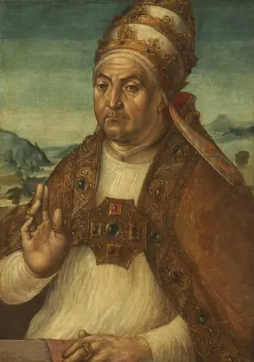 Portrait of Pope Sixtus IV della Rovere, by Pedro Berruguete