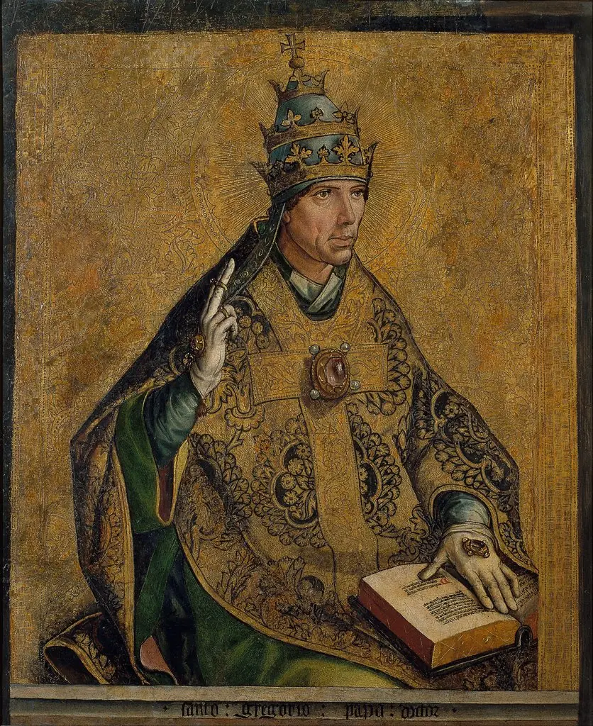 Saint Gregory the Pope, by Pedro Berruguete