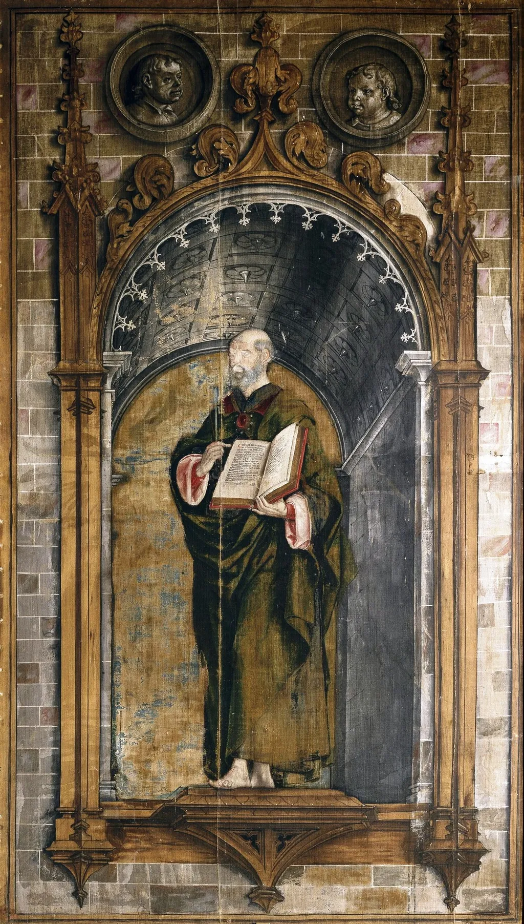 Saint Peter, by Pedro Berruguete, tempera, 1497