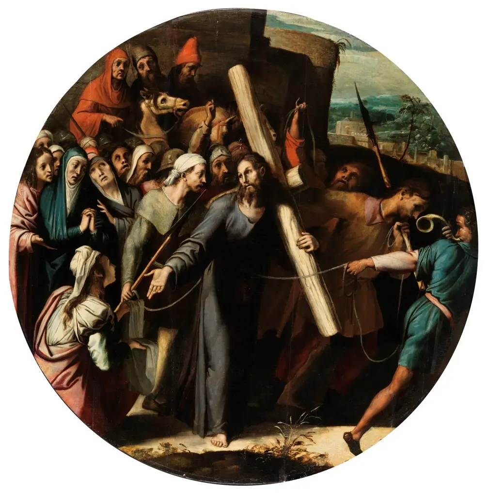 Christ on the Way to Calvary, by Pedro de Campaña