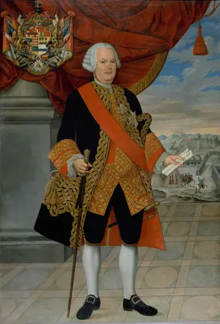 Portrait of Don Manuel de Amat y Junyent (1702-1782), Viceroy of Peru (1761-1776), by Pedro Díaz