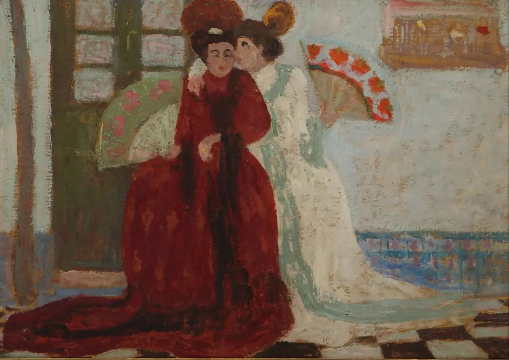 Confidencia, by Pedro Figari