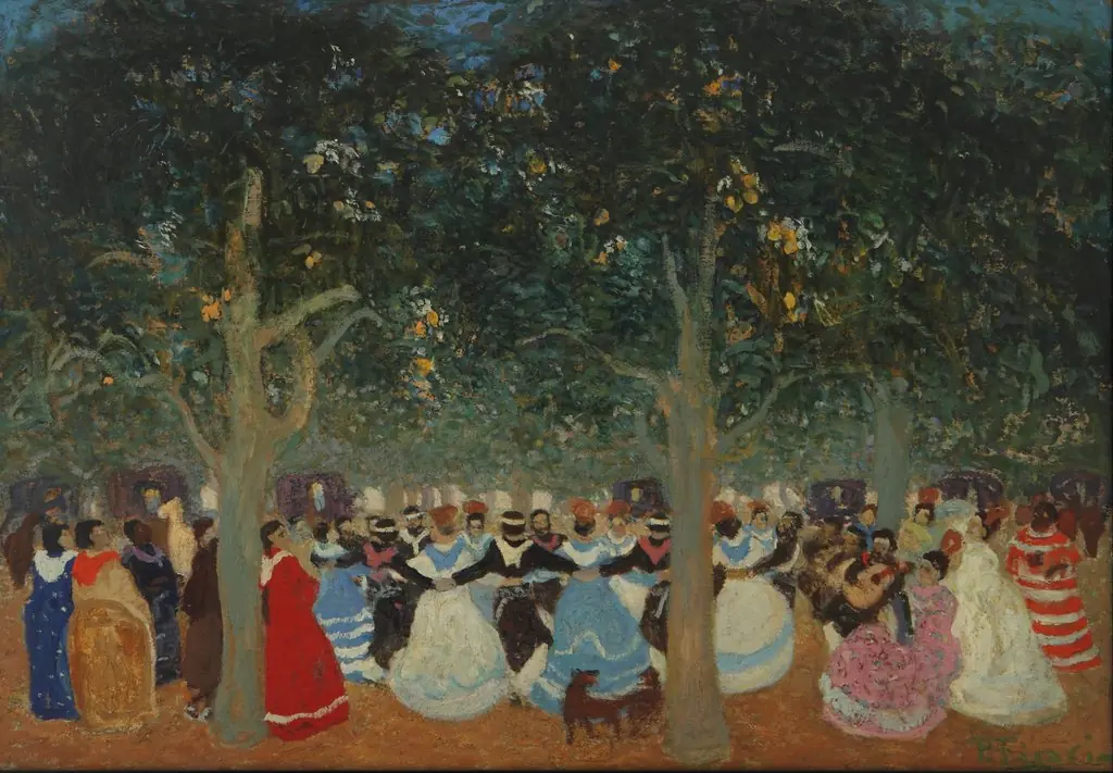 Pericón, by Pedro Figari