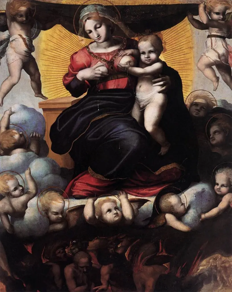 The Virgin and the Souls of Purgatory, by Pedro Machuca