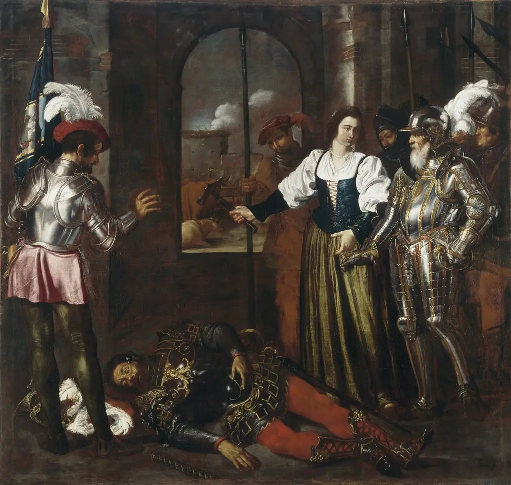 Jael and Sisera, by Pedro Núñez del Valle