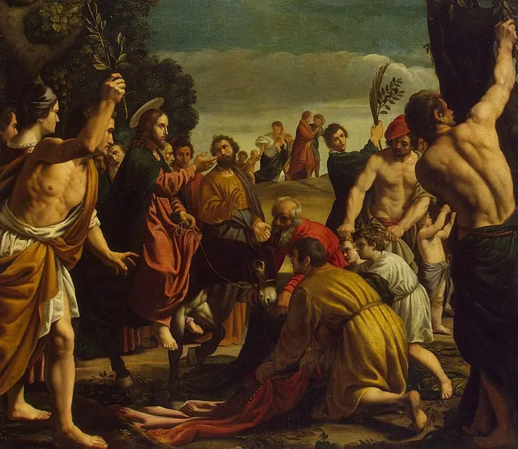Entry into Jerusalem, by Pedro Orrente