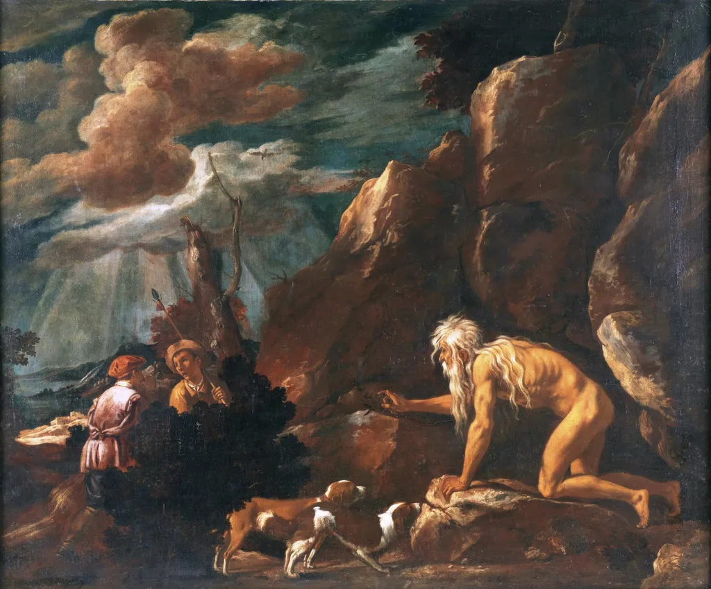 Saint John Chrysostom, by Pedro Orrente, oil, 1601