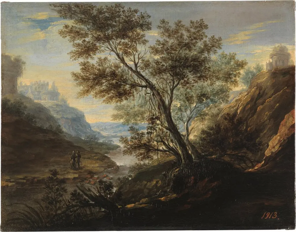 Landscape with Figures, by Pedro Rodriguez de Miranda