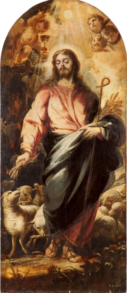 The Good Shepherd, by Pedro Ruiz González