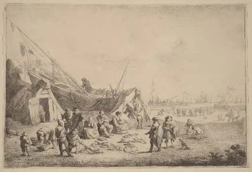 The Fishmongers, by Peeter Bout