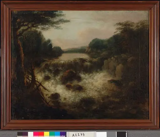 Vesiputous Värmlannissa, by Pehr Nordquist