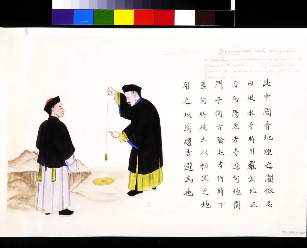 Untitled, by Peichun Zhou, paint, 1885